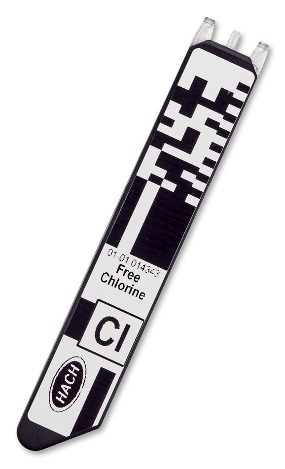 free chlorine chemkey reagents (box of 25) HACH Chemkey Free Chlorine cartridge